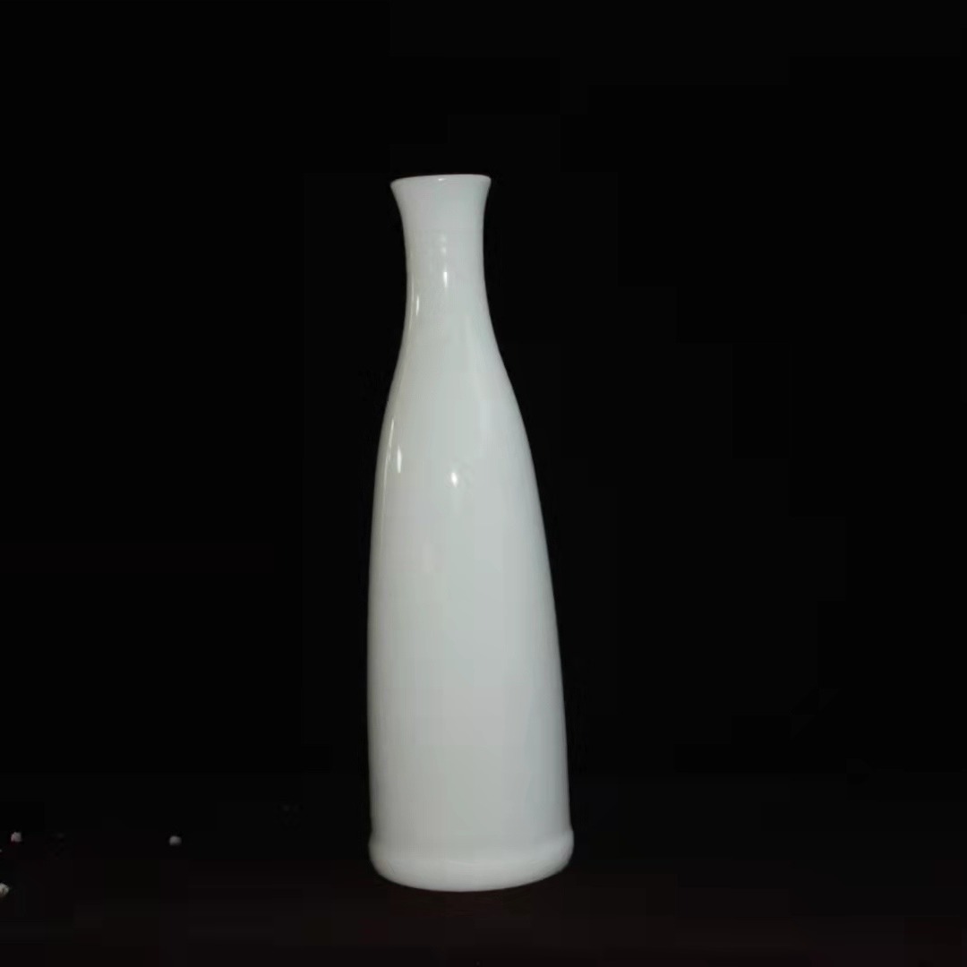 林州林河玻璃素瓷 眼霜瓶 酒瓶 膏霜瓶 化妆品包装 500毫升桂花酿瓶 乳白瓶 精油瓶5