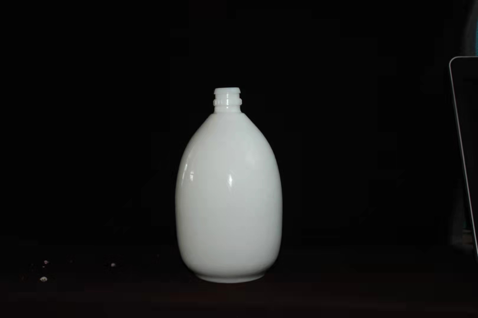 林州林河玻璃素瓷 眼霜瓶 酒瓶 膏霜瓶 化妆品包装 500毫升桂花酿瓶 乳白瓶 精油瓶3