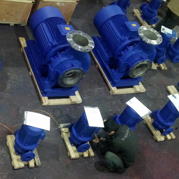 ISW250-235管道泵 管道增压泵 卧式离心泵 高通泵业管道离心泵2