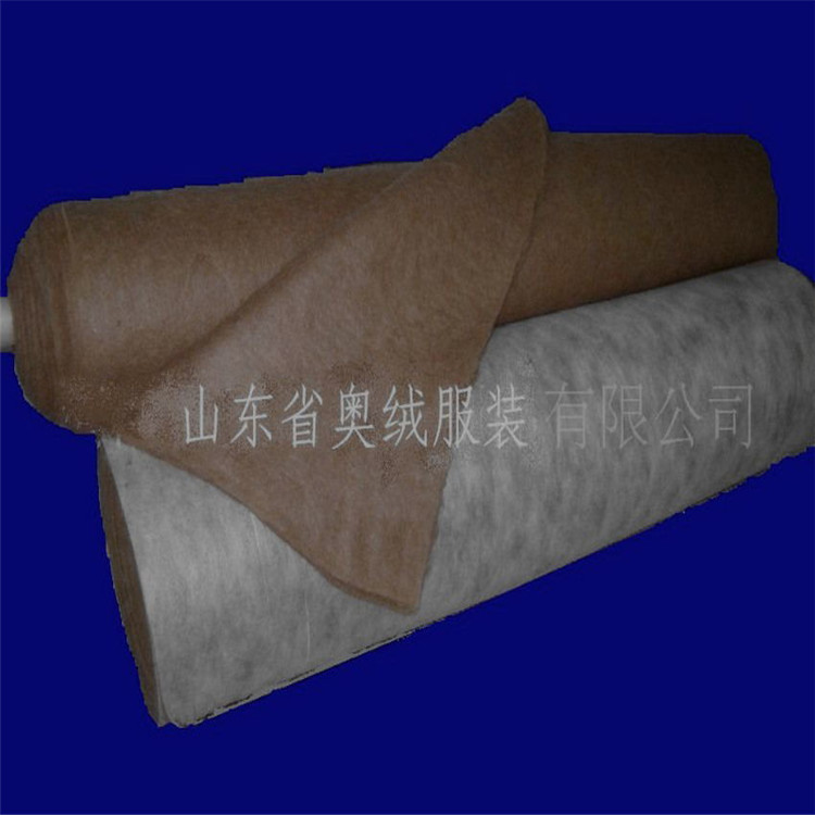 床垫用厚度2cm黄麻硬质棉毡 驼绒棉絮片 羊毛硬质棉 蚕丝针刺棉4