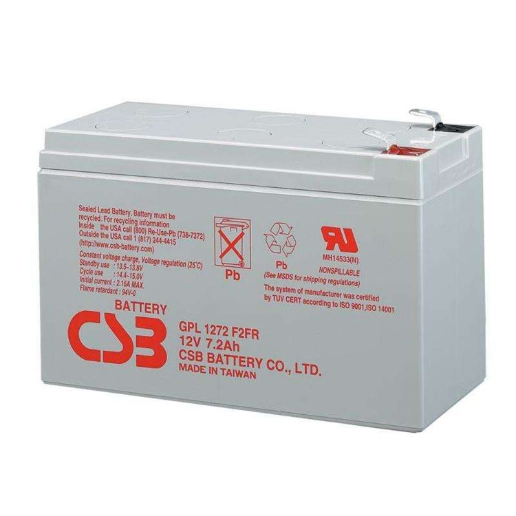 12V100W免维护工业用蓄电池 CSB蓄电池HR12100W