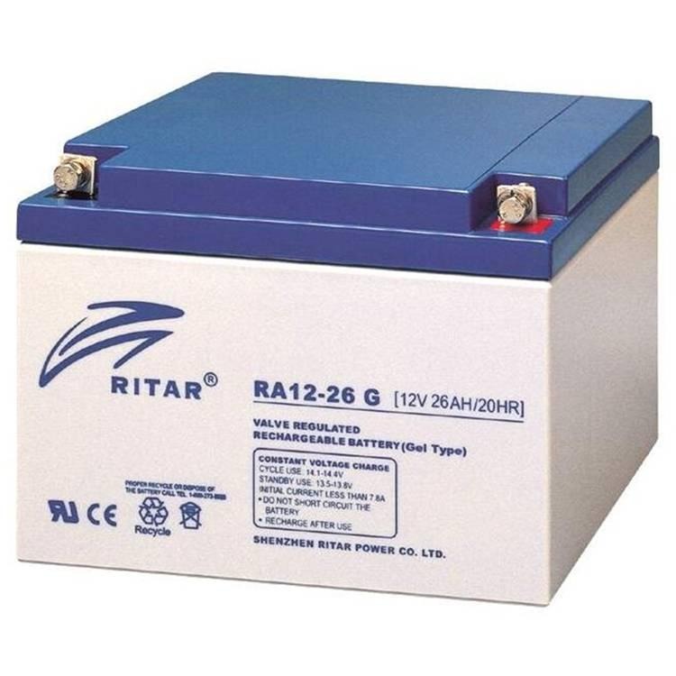 瑞达蓄电池 RA12-200 免维护蓄电池12V200AH工业应急电源