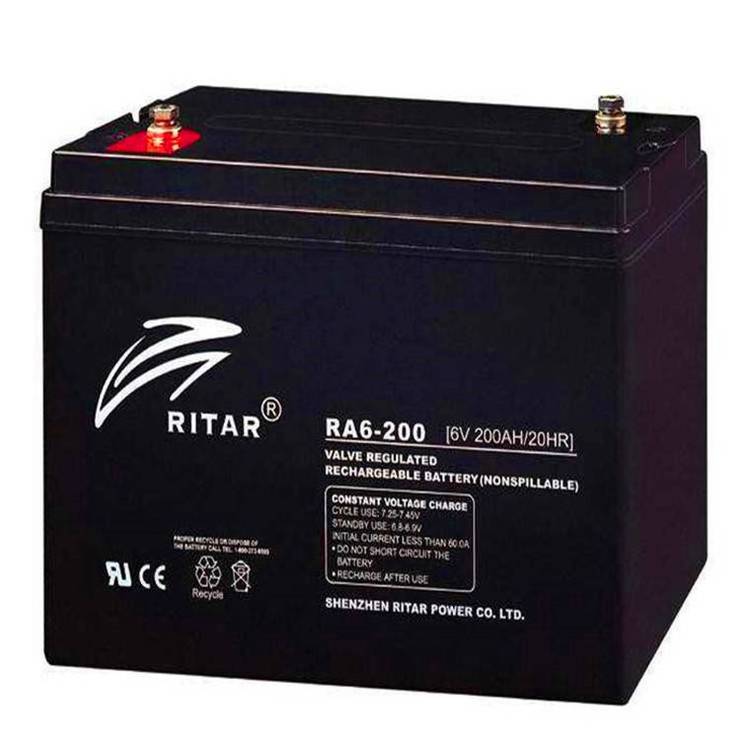 瑞达蓄电池 RA12-200 免维护蓄电池12V200AH工业应急电源5
