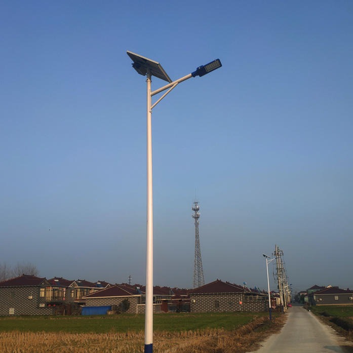 大功率LED锂电池节能光伏路灯 中哲交通民族特色新农村6米30W太阳能路灯