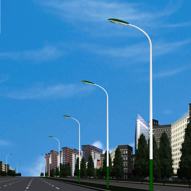 道路照明灯 6-12米路灯灯杆 优质钢制路灯灯杆3