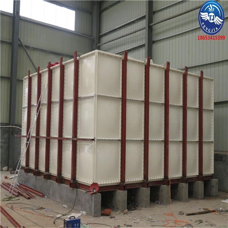 装配式SMC给水箱 腾嘉水箱直销 装配式玻璃钢水箱 供水设备5