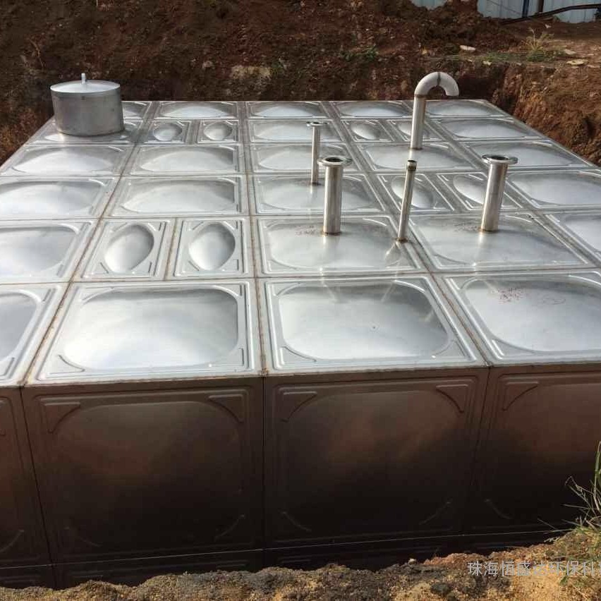 订做 世纪博瑞 地埋BDF水箱 不锈钢保温蓄水箱 供水设备
