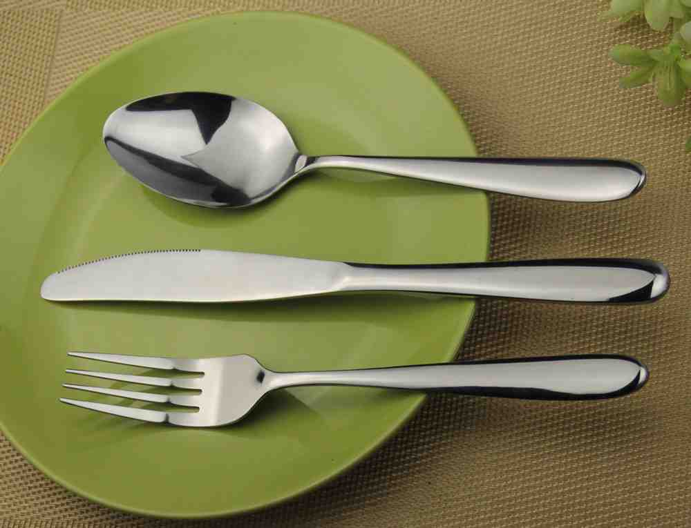 不锈钢餐具套装 揭阳厂家直销 刀叉勺餐具 便携餐具三件套 可印Logo2