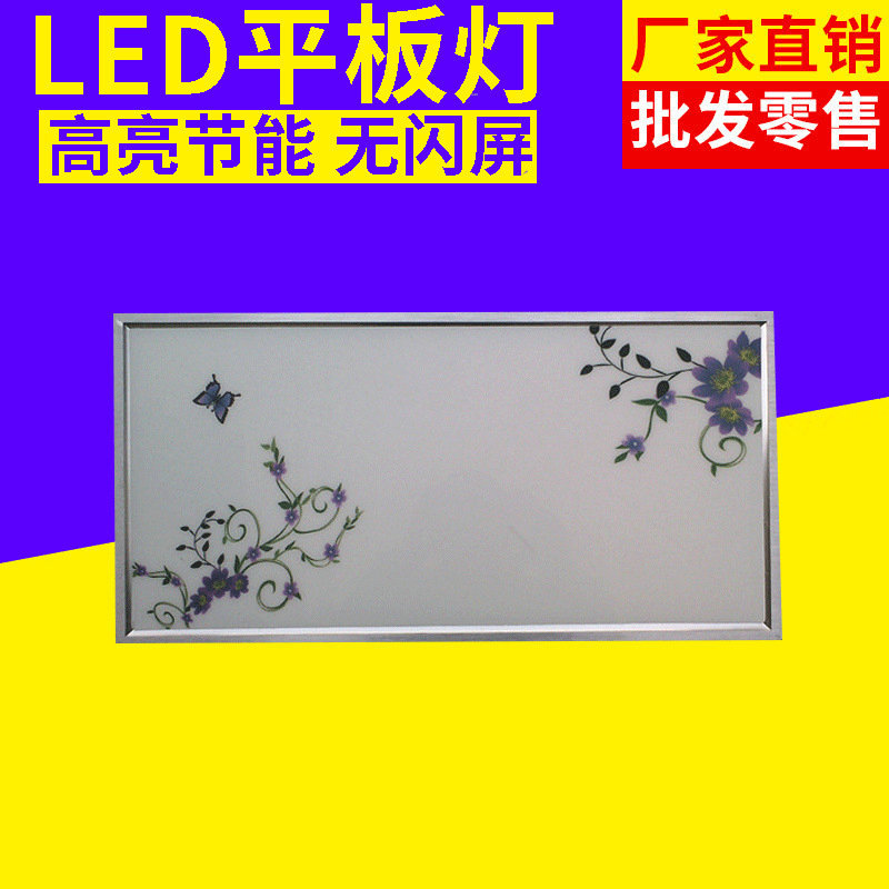 30x60LED艺术灯 厂家直销集成吊顶LED面板灯led平板灯4