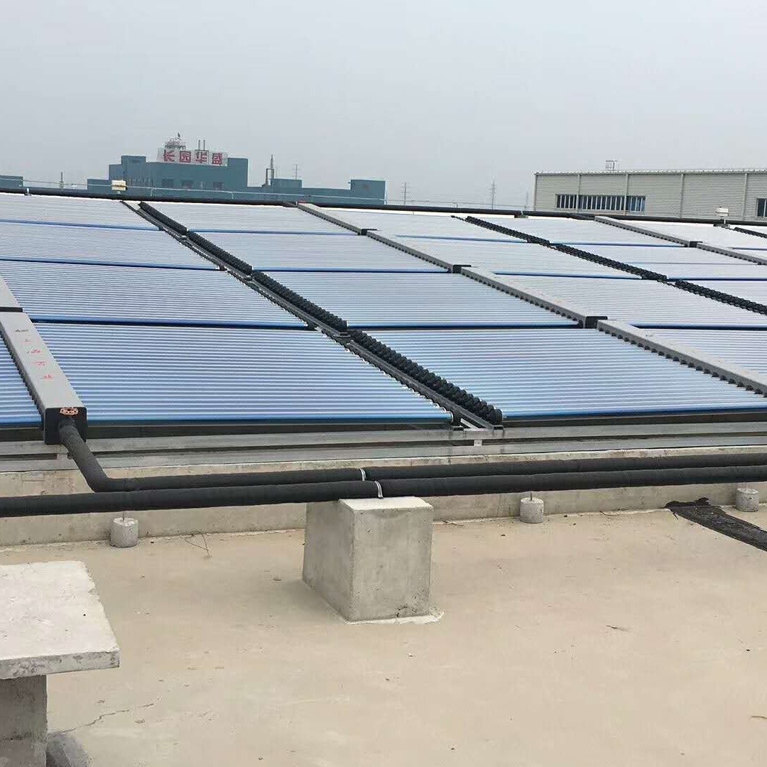上海专业太阳能热水系统分包公司福利院敬老院太阳能热水器安装太阳能集中供热热水系统丰富现场施工经验3