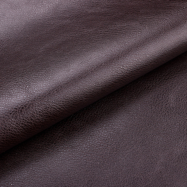 PU皮革面料1.0厚背涂底箱包沙发皮带人造革小荔枝纹皮料 厂家直销3