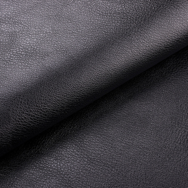 PU皮革面料1.0厚背涂底箱包沙发皮带人造革小荔枝纹皮料 厂家直销2