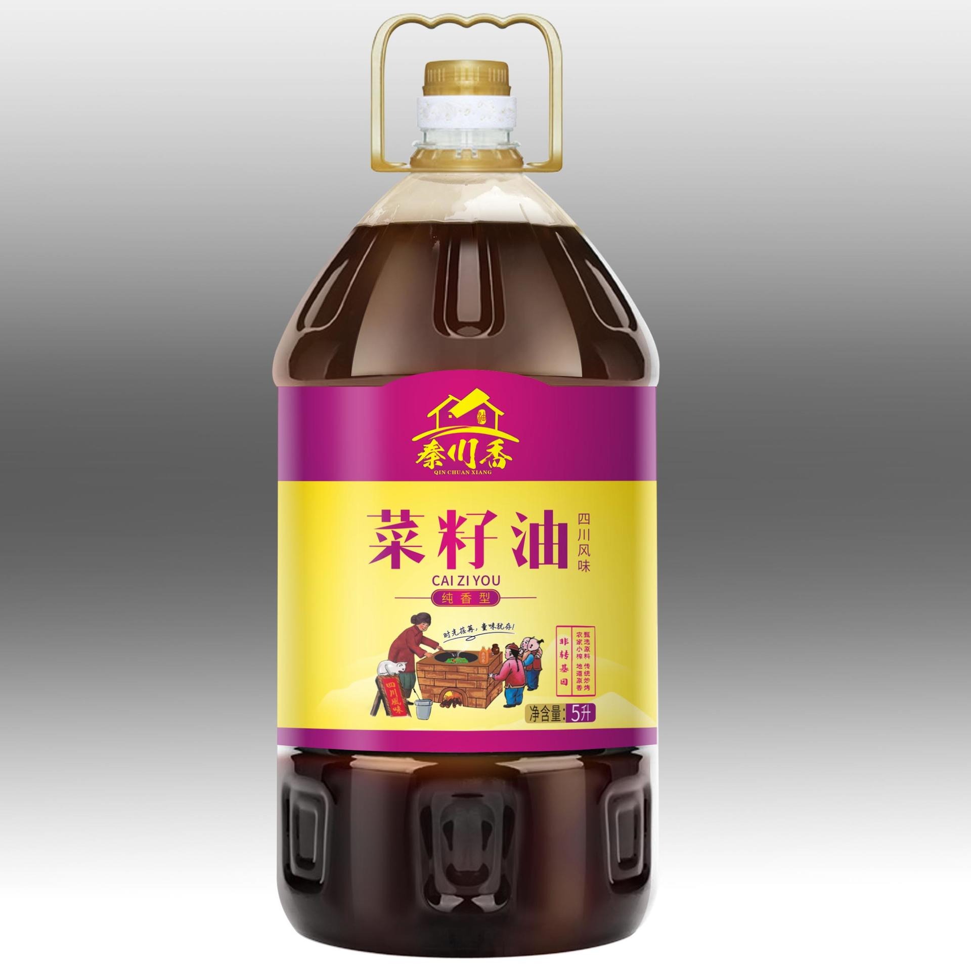 四川传统压榨纯香型菜籽油 其他食用油