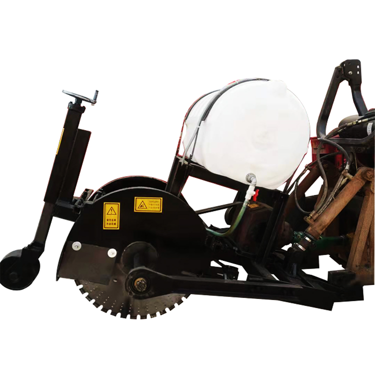 多缸柴油机切缝机 路面切割机 拖拉机带切缝机 土壤耕整机械1