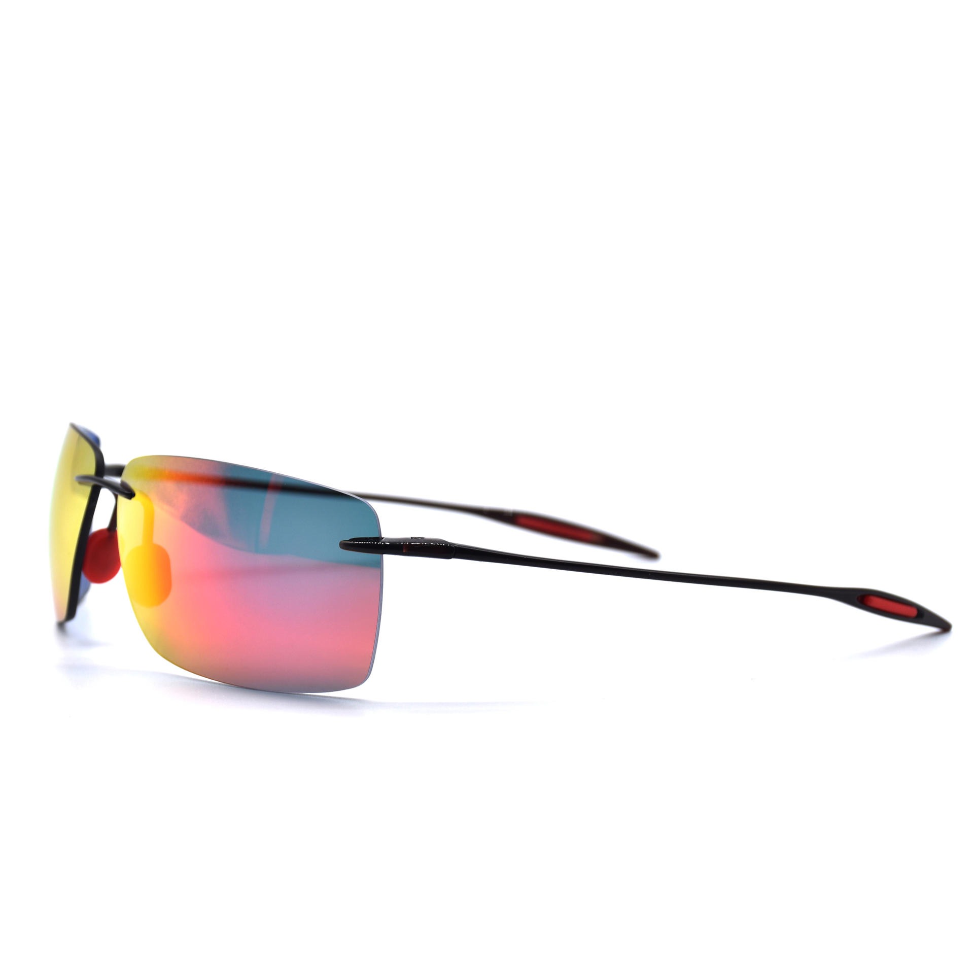 TR90超轻无框偏光太阳眼镜 休闲时尚太阳眼镜 骑行跑步防风眼镜7
