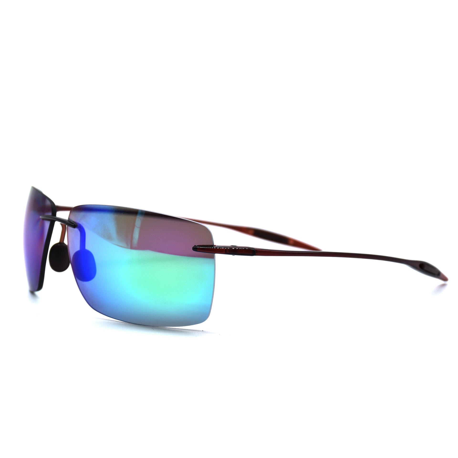 TR90超轻无框偏光太阳眼镜 休闲时尚太阳眼镜 骑行跑步防风眼镜5