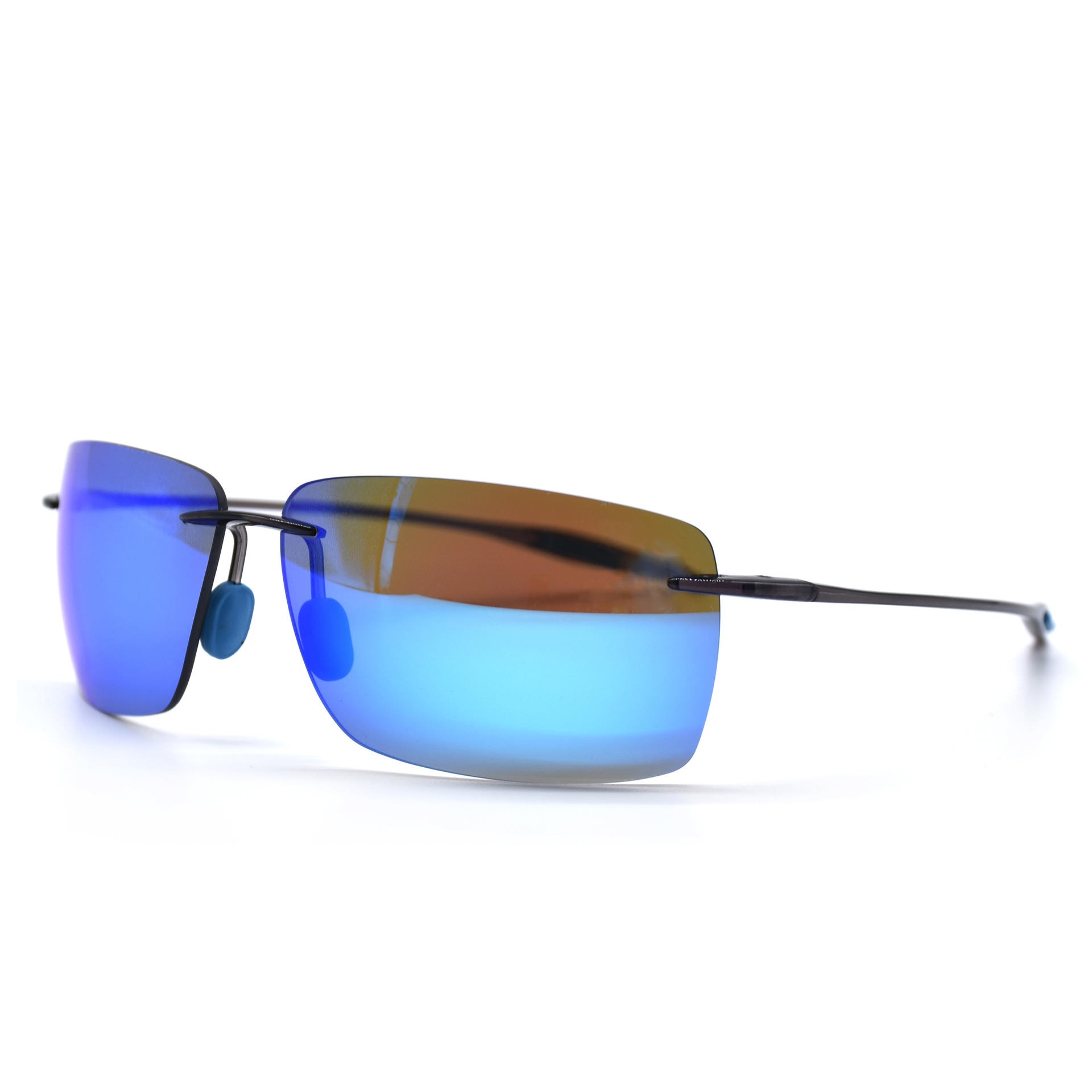 TR90超轻无框偏光太阳眼镜 休闲时尚太阳眼镜 骑行跑步防风眼镜8