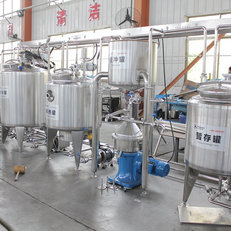 牛奶骆驼奶生产线 马奶羊奶消毒杀菌机器 小型鲜奶全套加工设备4