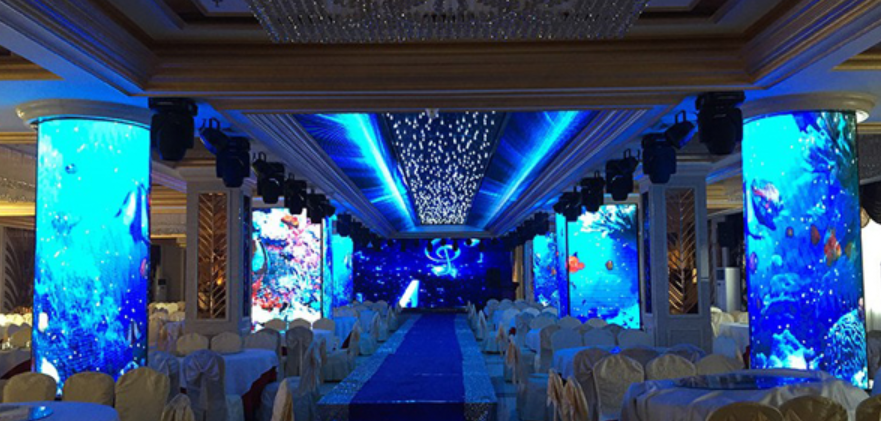 酒店舞台LED显示屏 LED室内显示屏 全彩LED显示屏 厂家直销5