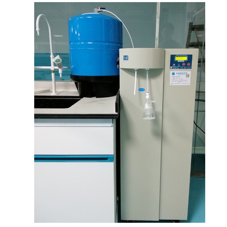 实验室超纯水品牌 实验室纯水处理设备 UPH-I-100L落地式超纯水机1