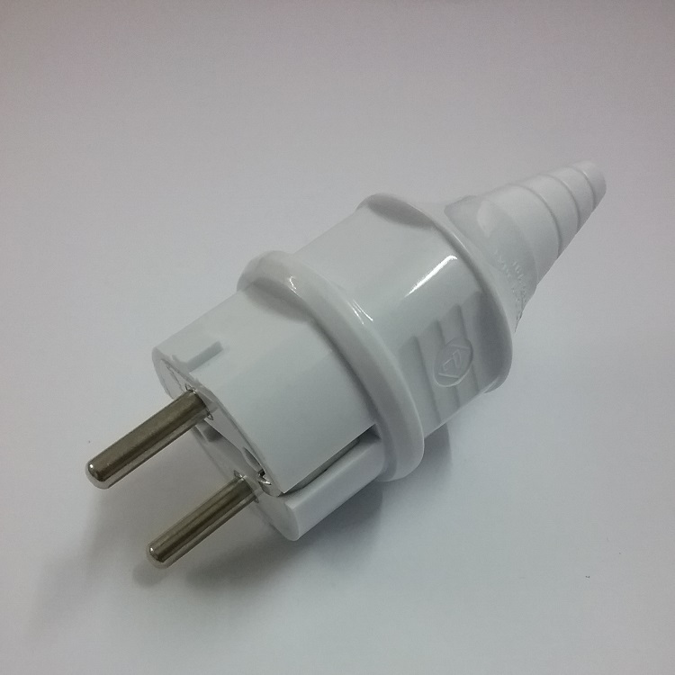 厂家直销AC电源欧式插头E-012欧标欧规德式德标德规法式法标法规电器插头3