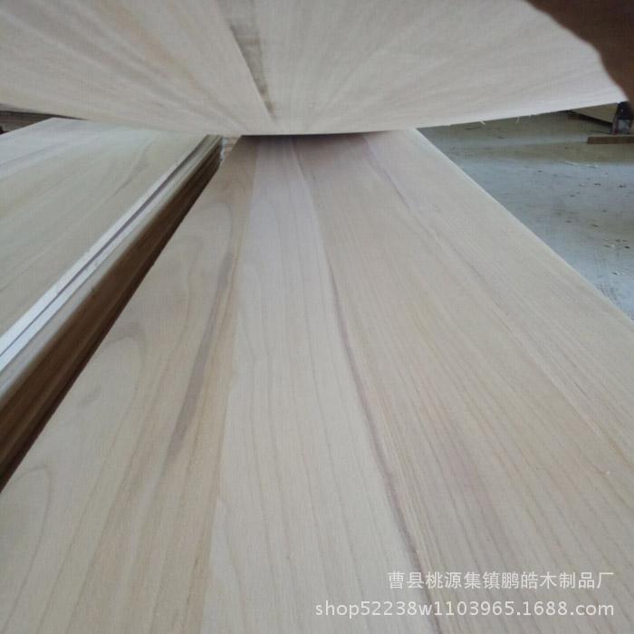 桐木直拼板 定制各种规格桐木板材 厂家直销家具用桐木拼板