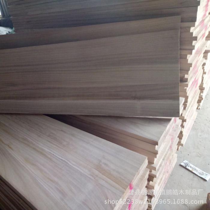 桐木直拼板 定制各种规格桐木板材 厂家直销家具用桐木拼板1