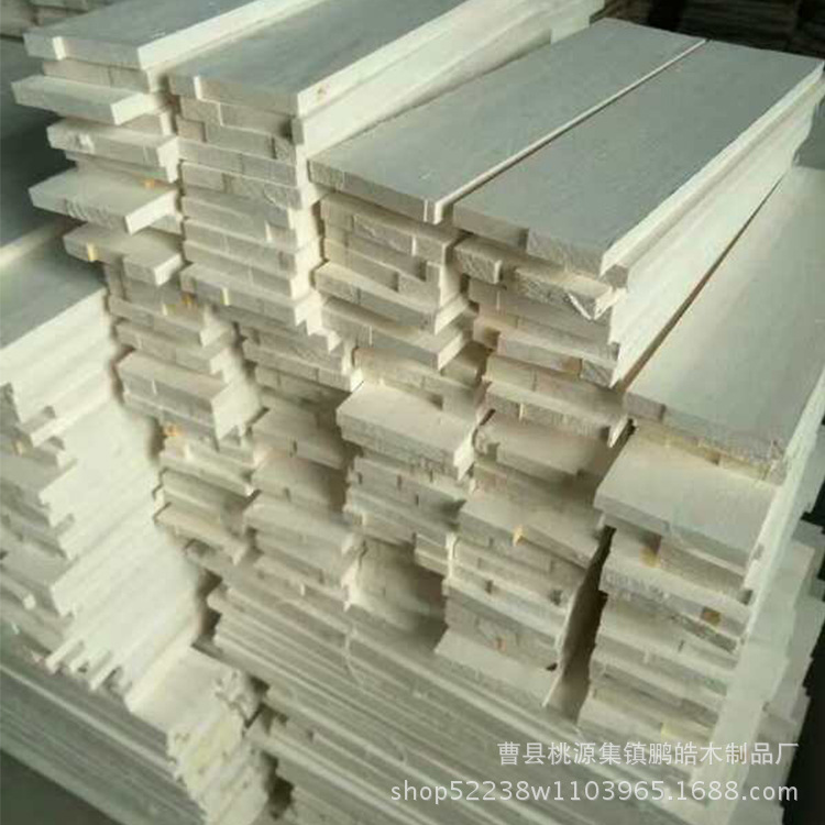 杨木集成材各种规格可定做 杨木直拼板 生产厂家直销杨木拼板5