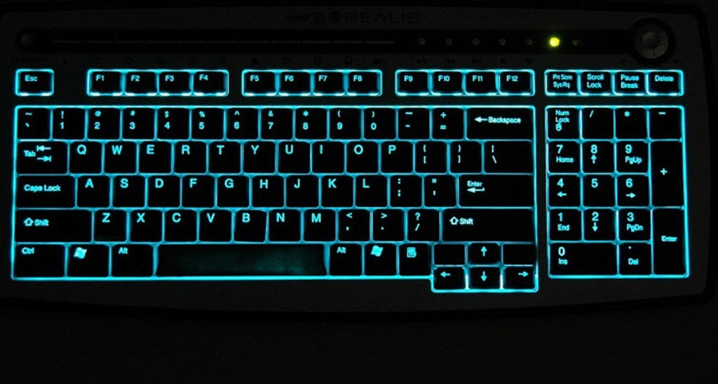 专业厂家供应电脑键盘EL背光源 EL冷光键盘