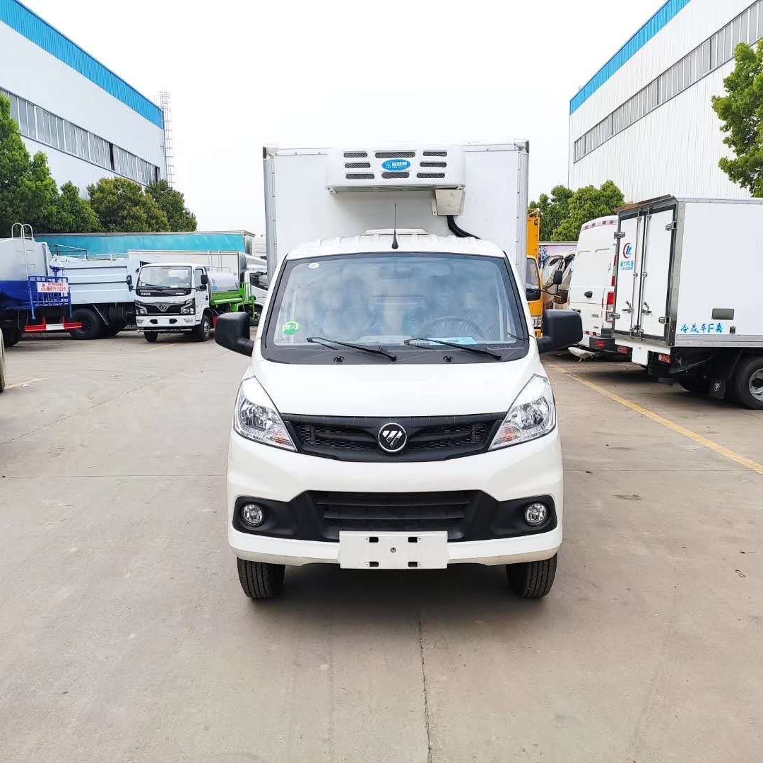 福田祥菱V1冷藏运输车国六蓝牌冷藏车冷冻保鲜食品运输车 保温车