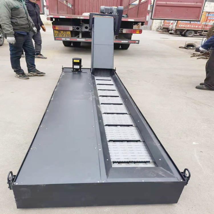 机床配套排屑机测量设计鑫姆迪克定做机床铁销排屑器1