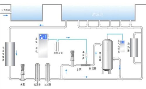 泳池水处理设备 广州市大环臭氧设备供应 山西优质泳池水处理1