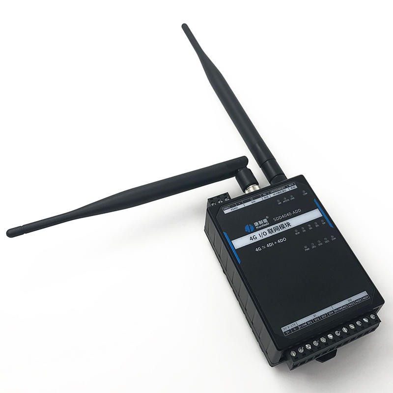wifi 4G无线io开关量采集模块4路干湿接点采集输入输出rs485级联透传