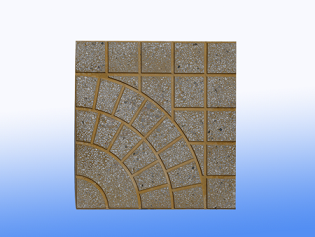 其他石材石料 信诚水泥彩砖厂提供的水磨砖 昌乐水磨砖1