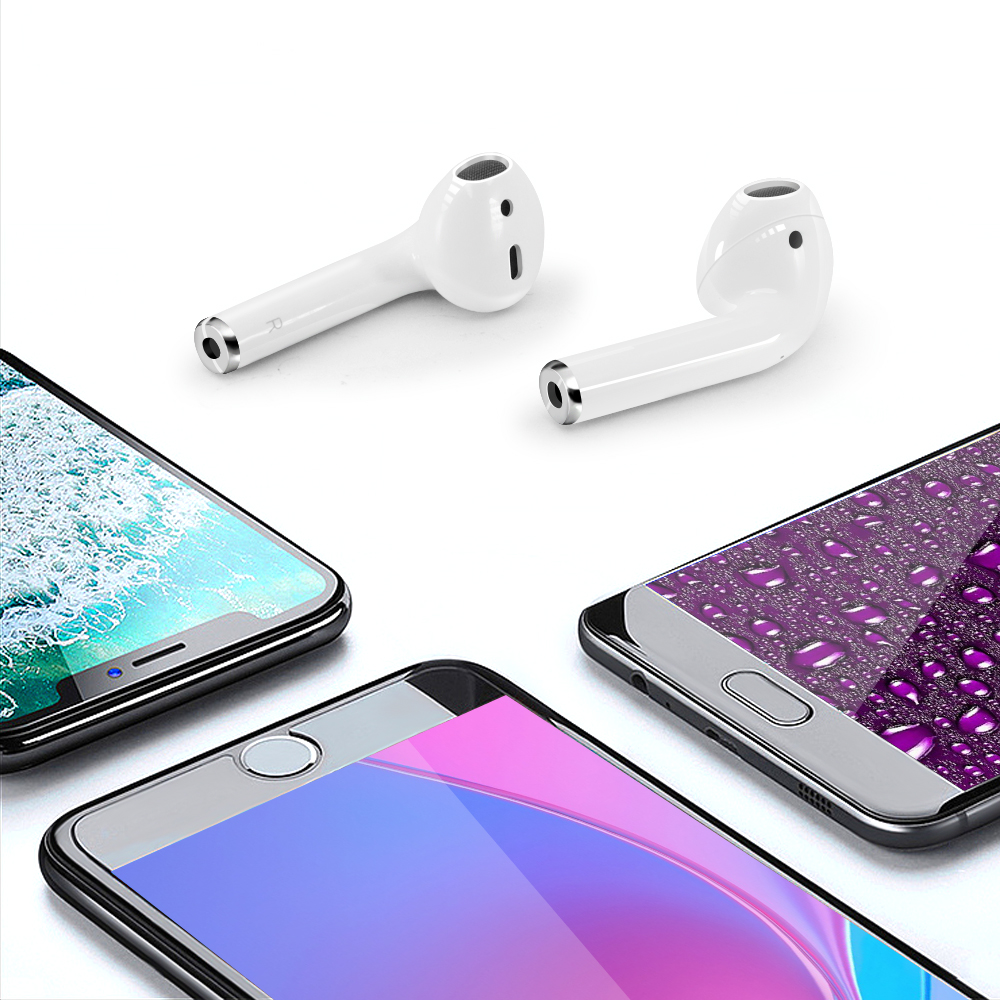 迈德龙新款真无线蓝牙耳机i10TWS 双耳双通带充电仓适用于苹果iPhone跨境专供 5.0立体声游戏降噪运动跑步7