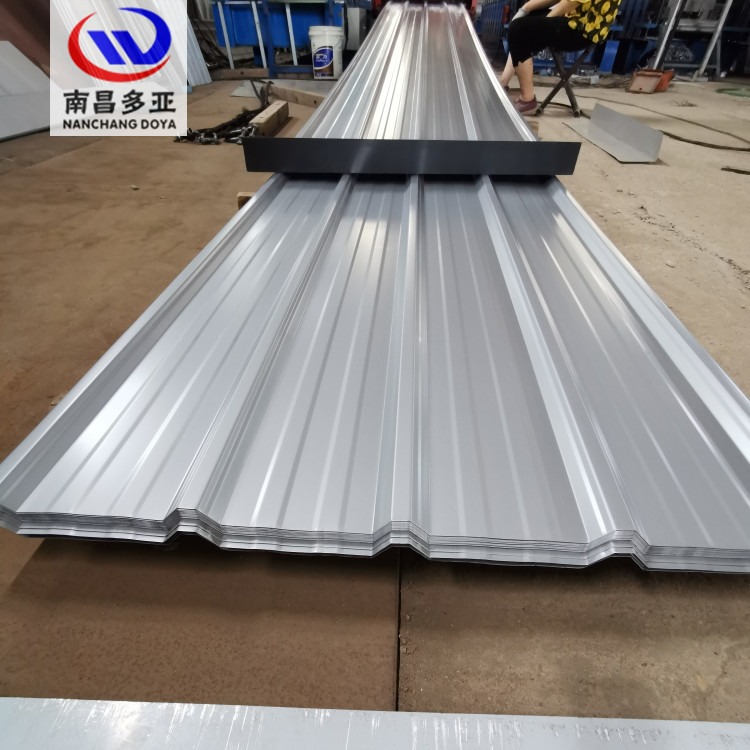金属建材 铝镁锰板价格 0.4mm铝镁锰压型瓦板 耐腐蚀铝合金瓦5