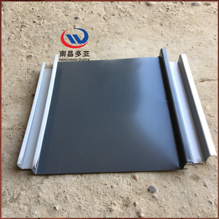 65-430板型 锰镁铝压型合金板 金属屋面板 铝镁锰氟碳铝瓦1