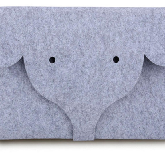 羊毛毡象头笔记本内胆包包 创意大象鼻子可定制 IPAD Macbook A4