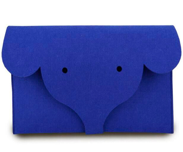 羊毛毡象头笔记本内胆包包 创意大象鼻子可定制 IPAD Macbook A46