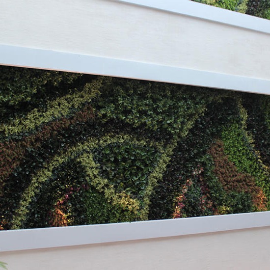 广州仿真植物墙绿植墙仿真假叶装饰植物植物绿假植物墙 植物工艺品1