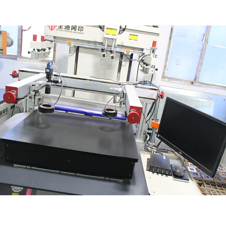 CCD丝印机 双跑台CCD丝印机 CCD丝网印刷机 全通网印 触摸屏丝印机 触摸屏面板丝印机 50602