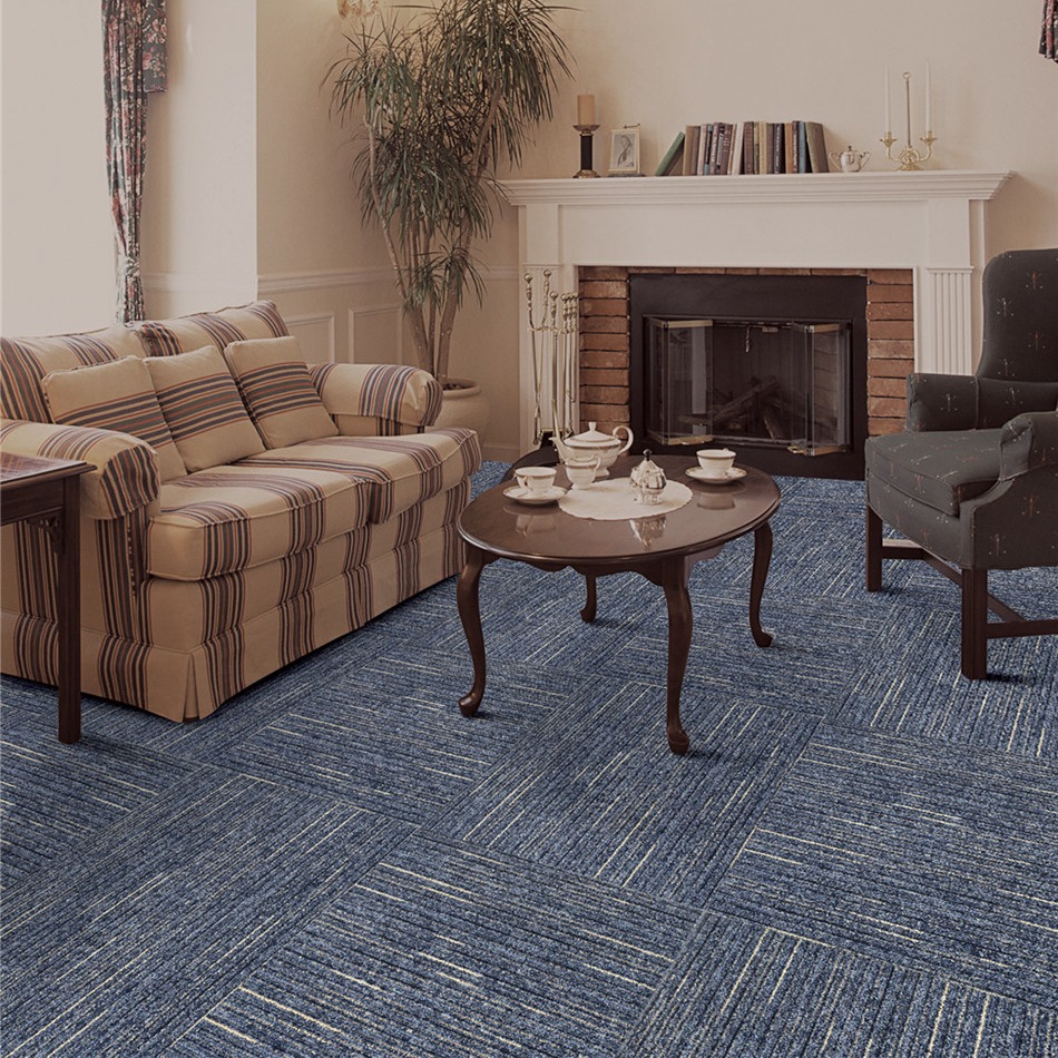 杭州方块地毯 纯色加厚可安装 杭州地毯 地毯、地垫