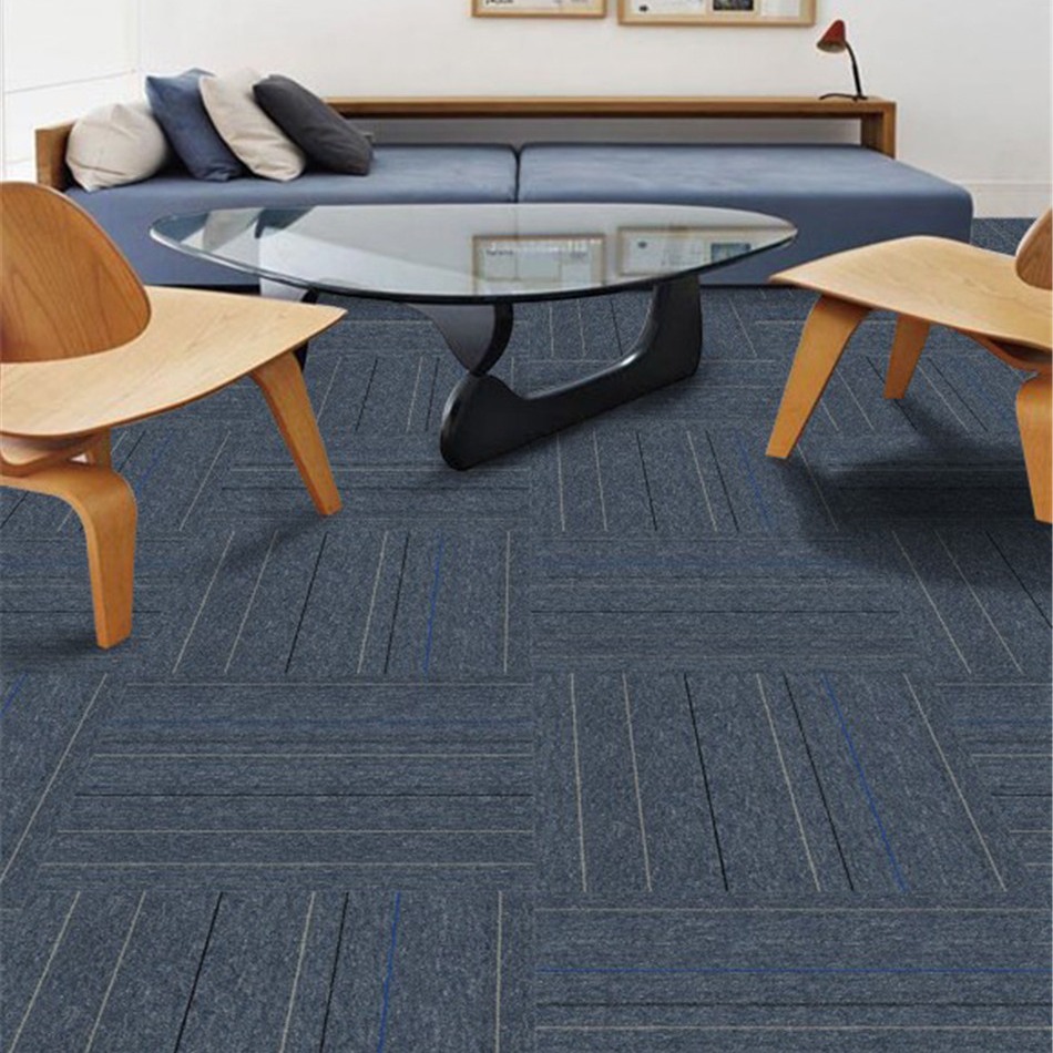 杭州方块地毯 纯色加厚可安装 杭州地毯 地毯、地垫2