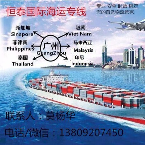 中国海运到新加坡 国际海运
