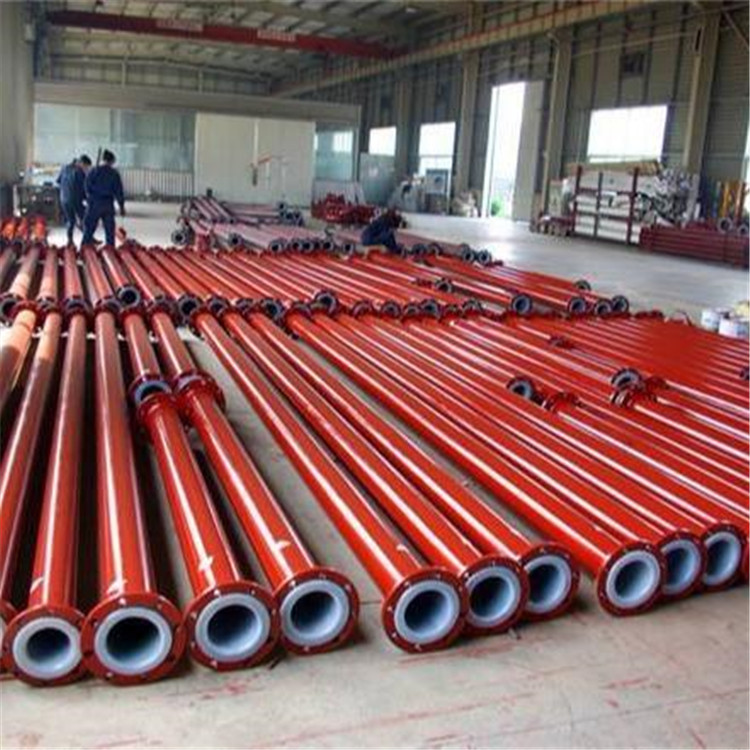 PO襯塑直管 電廠供水管道用襯塑PE防腐鋼管 PE襯塑管道 自來水管道 銘信管道1