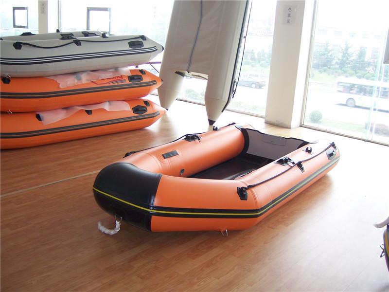 专业定制 2014热销产品 厂家直销300黑+桔红 各式游艇充气艇1