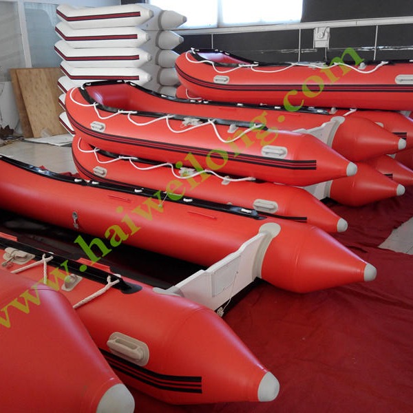 海威龙专供 三米六塑钢底板冲锋舟橡皮艇 充气钓鱼船厂家直销6