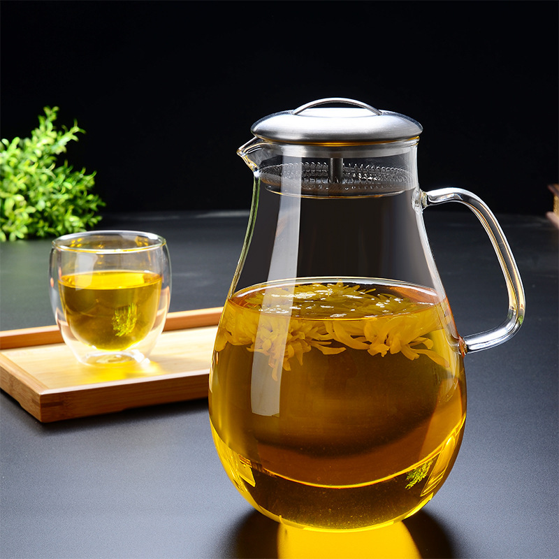 花茶壶 泡茶壶 玻璃茶壶 凉水壶 热销玻璃茶具5