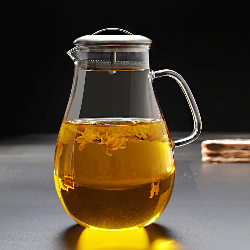 花茶壶 泡茶壶 玻璃茶壶 凉水壶 热销玻璃茶具4