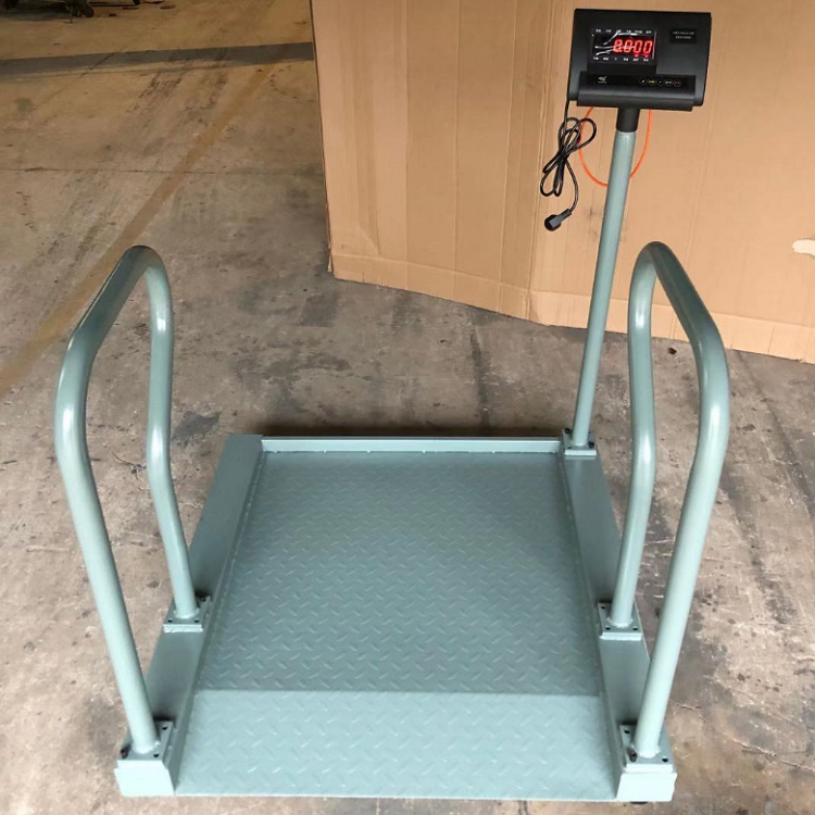 医院电子磅秤包邮轮椅秤300kg透析电子称 其他衡器5